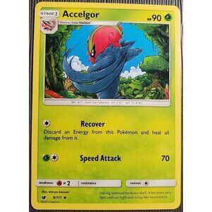 Pokemon TCG - Accelgor -  9/111 - Crimson Invation - Moderately Played